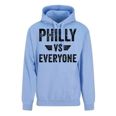 Philly Vs Everyone Funny Pennsylvania Meaningful Gift Unisex Surf Hoodie