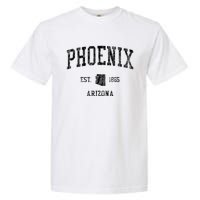 Phoenix Vintage Established Sports Design Phoenix Arizona Az Garment-Dyed Heavyweight T-Shirt