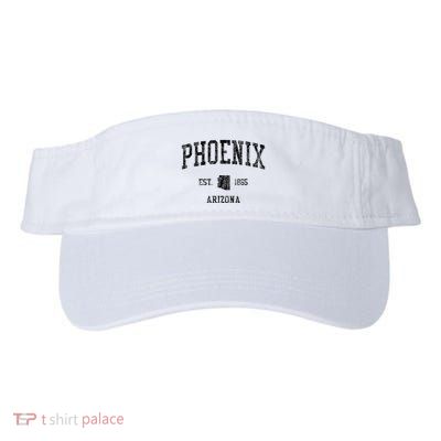 Phoenix Vintage Established Sports Design Phoenix Arizona Az Visor