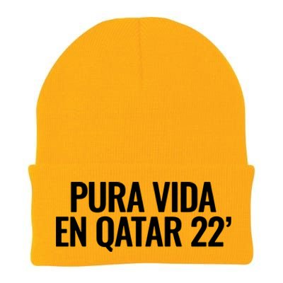 Pura Vida En Qatar 22 Costa Rica Knit Cap Winter Beanie