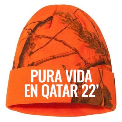 Pura Vida En Qatar 22 Costa Rica Kati Licensed 12" Camo Beanie