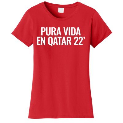 Pura Vida En Qatar 22 Costa Rica Women's T-Shirt