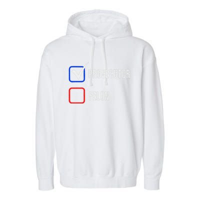 Prosecutor Vs Felon 2024 Voting Election 2024 Usa Garment-Dyed Fleece Hoodie