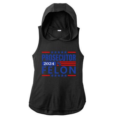 Prosecutor Vs Felon Prosecutor Vs Felon 2024 Ladies PosiCharge Tri-Blend Wicking Draft Hoodie Tank