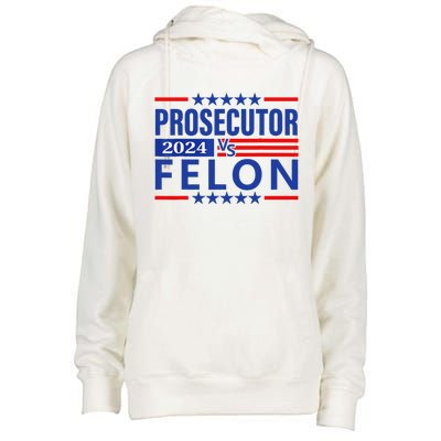 Prosecutor Vs Felon Prosecutor Vs Felon 2024 Womens Funnel Neck Pullover Hood