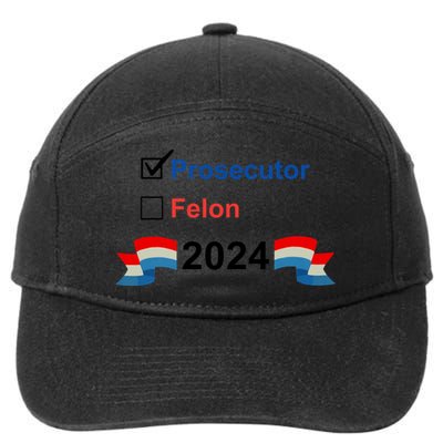 Prosecutor Vs Felon 2024 7-Panel Snapback Hat