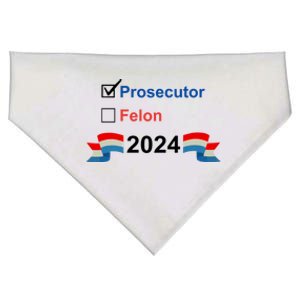 Prosecutor Vs Felon 2024 USA-Made Doggie Bandana