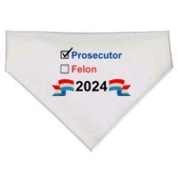 Prosecutor Vs Felon 2024 USA-Made Doggie Bandana