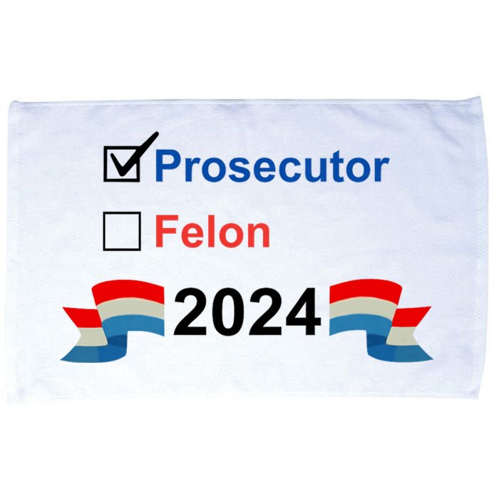 Prosecutor Vs Felon 2024 Microfiber Hand Towel