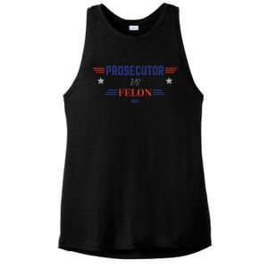 Prosecutor Vs Felon 2024 Ladies PosiCharge Tri-Blend Wicking Tank