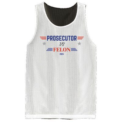 Prosecutor Vs Felon 2024 Mesh Reversible Basketball Jersey Tank