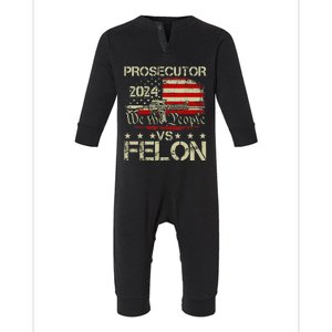 Prosecutor Vs Felon Prosecutor Vs Felon 2024 Infant Fleece One Piece