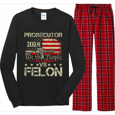 Prosecutor Vs Felon Prosecutor Vs Felon 2024 Long Sleeve Pajama Set