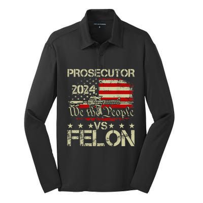 Prosecutor Vs Felon Prosecutor Vs Felon 2024 Silk Touch Performance Long Sleeve Polo