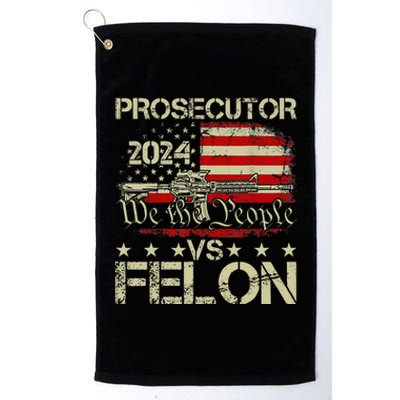 Prosecutor Vs Felon Prosecutor Vs Felon 2024 Platinum Collection Golf Towel