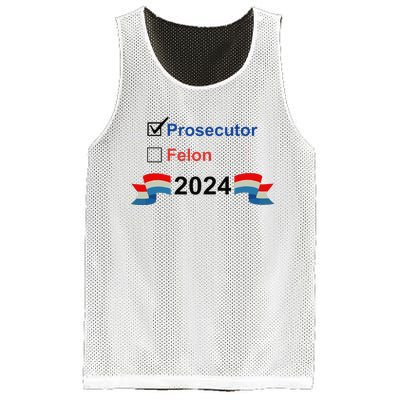 Prosecutor Vs Felon 2024 Mesh Reversible Basketball Jersey Tank