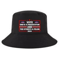 Prosecutor Versus Felon Voter Funny Political Cool Comfort Performance Bucket Hat