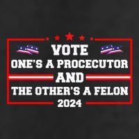 Prosecutor Versus Felon Voter Funny Political Cool Comfort Performance Bucket Hat