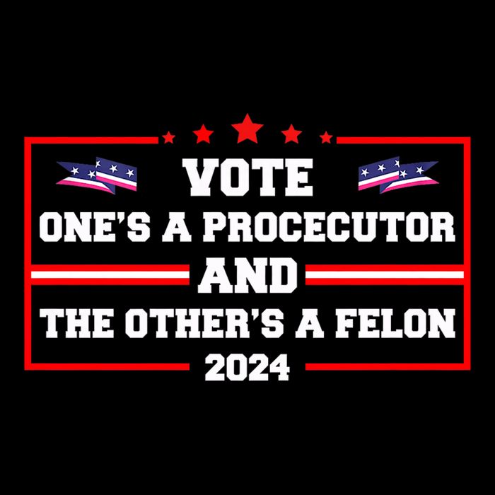 Prosecutor Versus Felon Voter Funny Political Performance Shirt