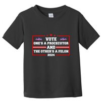 Prosecutor Versus Felon Voter Funny Political Toddler T-Shirt