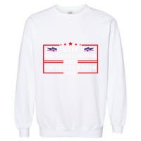 Prosecutor Versus Felon Voter Funny Political Garment-Dyed Sweatshirt