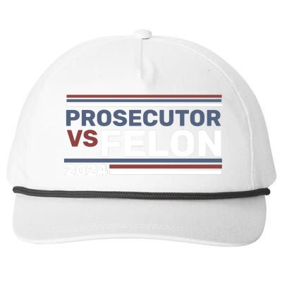 Prosecutor Vs Felon 2024 Snapback Five-Panel Rope Hat