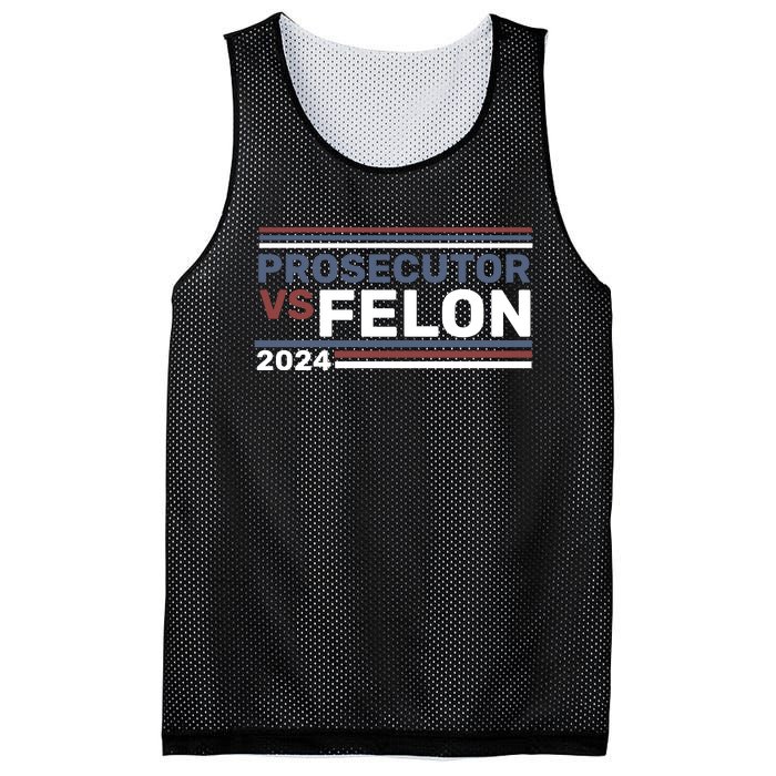 Prosecutor Vs Felon 2024 Mesh Reversible Basketball Jersey Tank