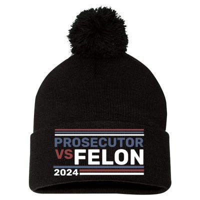 Prosecutor Vs Felon 2024 Pom Pom 12in Knit Beanie