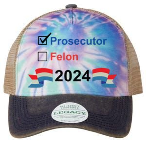 Prosecutor Vs Felon 2024 Legacy Tie Dye Trucker Hat