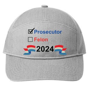 Prosecutor Vs Felon 2024 7-Panel Snapback Hat