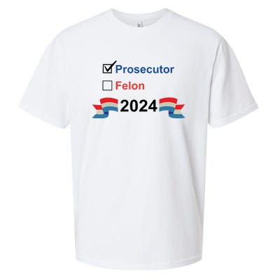 Prosecutor Vs Felon 2024 Sueded Cloud Jersey T-Shirt