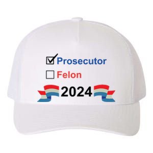 Prosecutor Vs Felon 2024 Yupoong Adult 5-Panel Trucker Hat