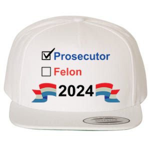 Prosecutor Vs Felon 2024 Wool Snapback Cap