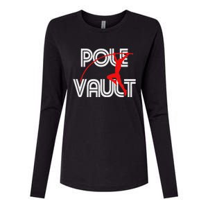 Pole Vault Fun Pole Vaulting Apparel For Vaulters Womens Cotton Relaxed Long Sleeve T-Shirt