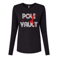 Pole Vault Fun Pole Vaulting Apparel For Vaulters Womens Cotton Relaxed Long Sleeve T-Shirt