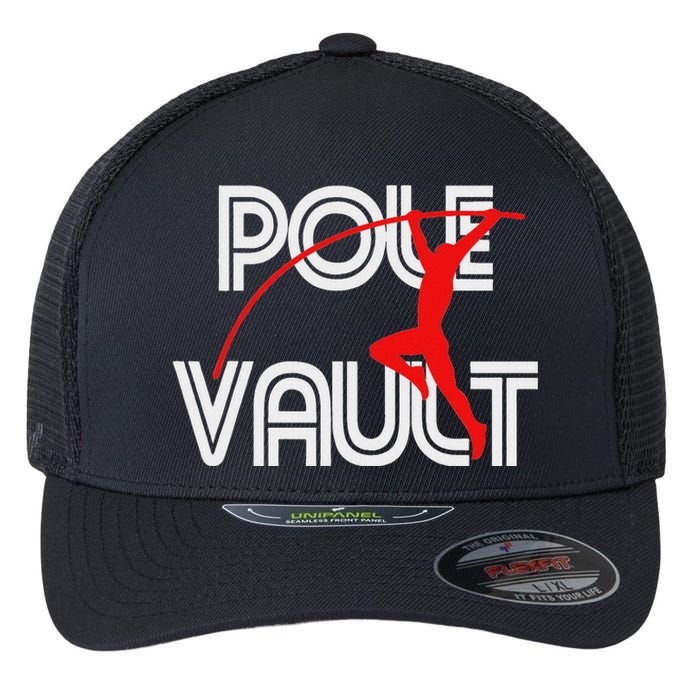 Pole Vault Fun Pole Vaulting Apparel For Vaulters Flexfit Unipanel Trucker Cap