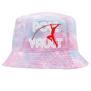 Pole Vault Fun Pole Vaulting Apparel For Vaulters Tie-Dyed Bucket Hat