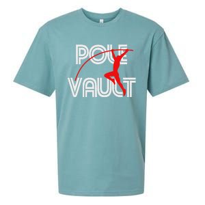 Pole Vault Fun Pole Vaulting Apparel For Vaulters Sueded Cloud Jersey T-Shirt