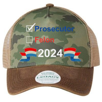 Prosecutor Vs Felon 2024 Legacy Tie Dye Trucker Hat