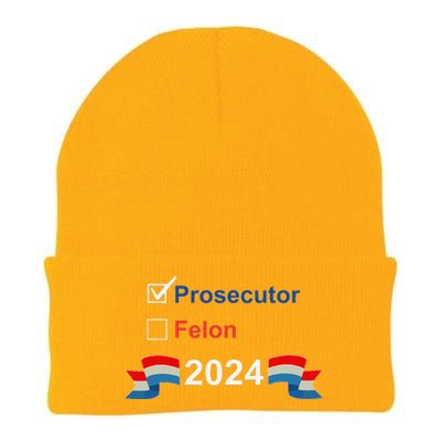 Prosecutor Vs Felon 2024 Knit Cap Winter Beanie