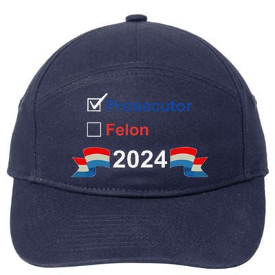 Prosecutor Vs Felon 2024 7-Panel Snapback Hat