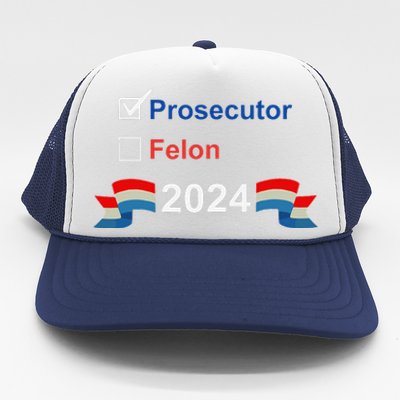 Prosecutor Vs Felon 2024 Trucker Hat