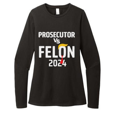 Prosecutor Vs Felon 2024 Funny Voting Election 2024 Womens CVC Long Sleeve Shirt