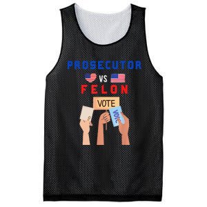 Prosecutor Vs Felon Vote Mesh Reversible Basketball Jersey Tank