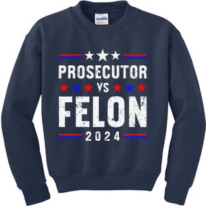 Prosecutor Vs Felon 2024 Kids Sweatshirt