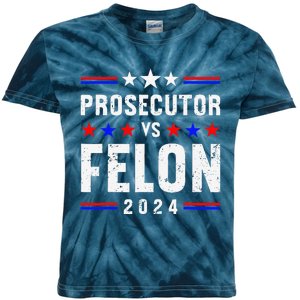 Prosecutor Vs Felon 2024 Kids Tie-Dye T-Shirt