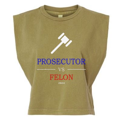 Prosecutor Vs Felon 2024 Garment-Dyed Women's Muscle Tee