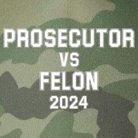 Prosecutor Vs Felon 2024 Politcal Legacy Tie Dye Trucker Hat