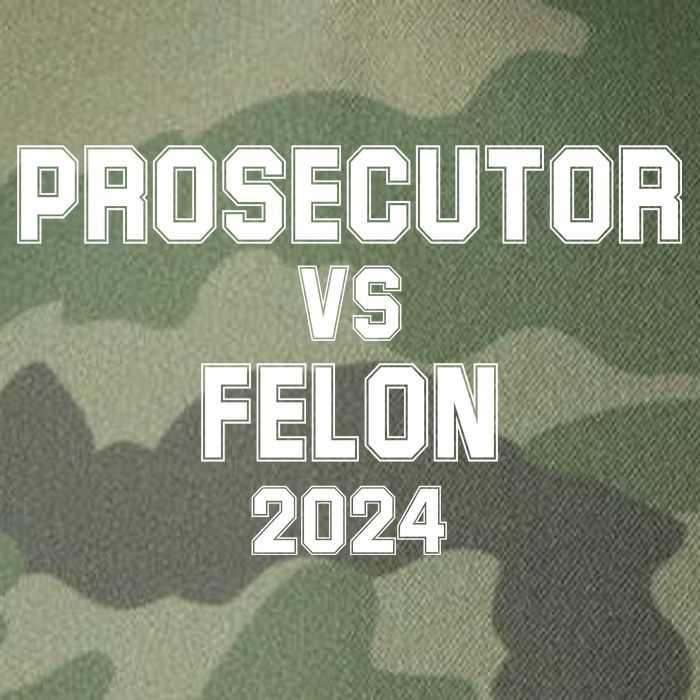 Prosecutor Vs Felon 2024 Politcal Legacy Tie Dye Trucker Hat