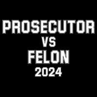 Prosecutor Vs Felon 2024 Politcal Drawstring Bag